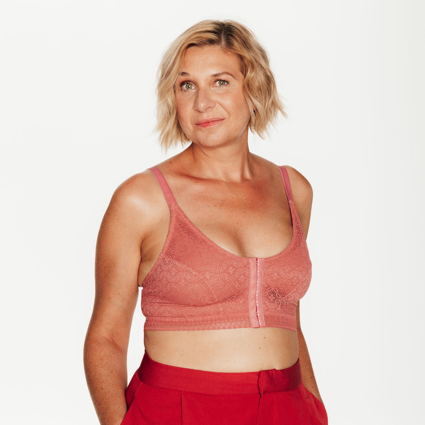Brassière post-opératoire Sweet Rose-Sous-vêtements-Elia Lingerie
