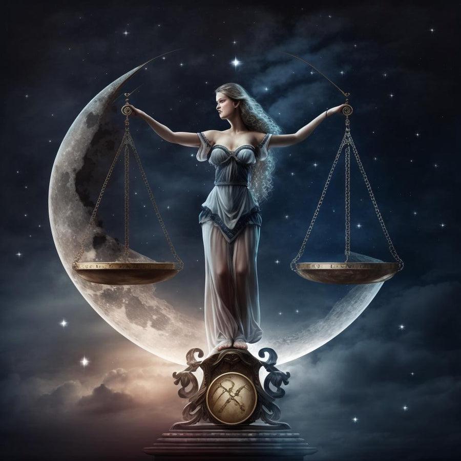 Quelle est l'influence de la Lune en Balance chez une femme