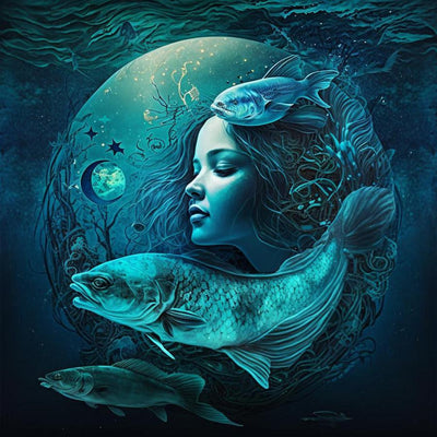 Quelle est l'influence de la Lune en Poisson chez une femme