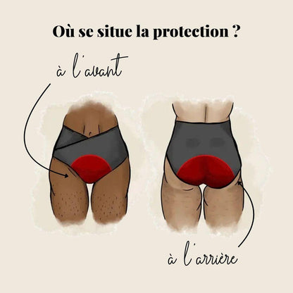 Culotte taille haute Simone-Lingerie-Elia Lingerie