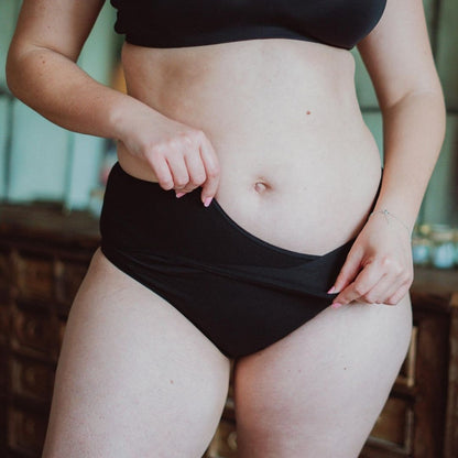 Culotte taille haute Simone-Lingerie-Elia Lingerie