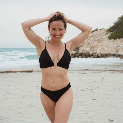 Haut de maillot Noir Alizée-Bain-Elia Lingerie