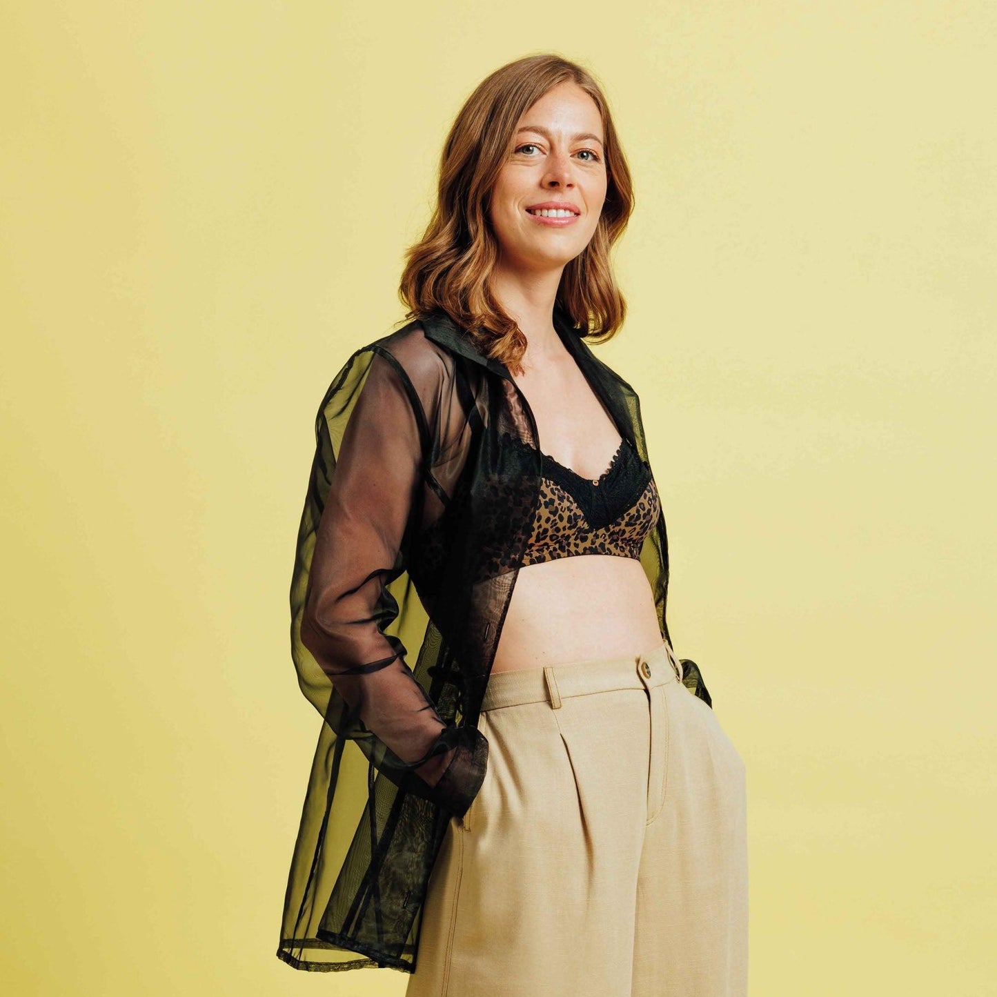 Soutien-gorge post-opératoire Léopard-Sous-vêtements-Elia Lingerie