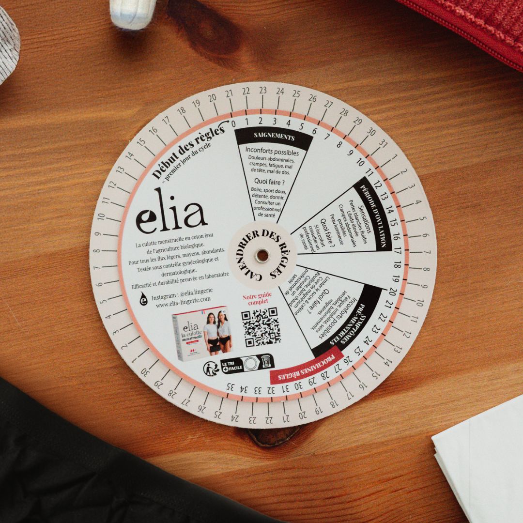 Roue de cycle (grossesse et règles)-Elia Lingerie