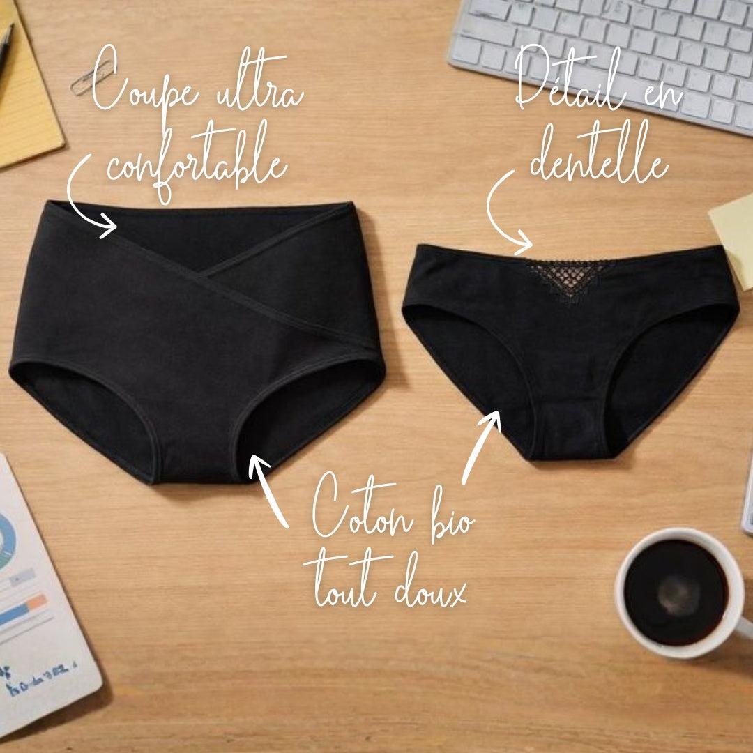 Pack menstruel Bureau-Lingerie-Elia Lingerie