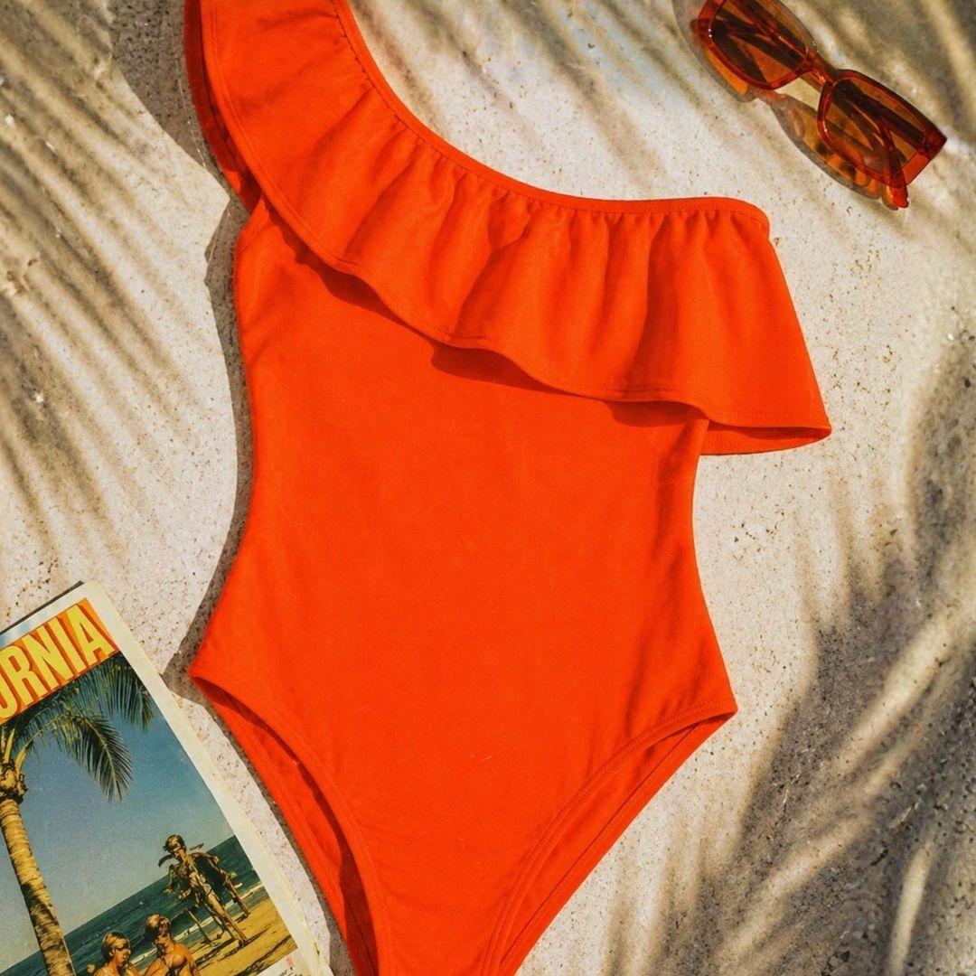 Maillot de bain menstruel 1 pièce Donna Mandarine-Bain-Elia Lingerie