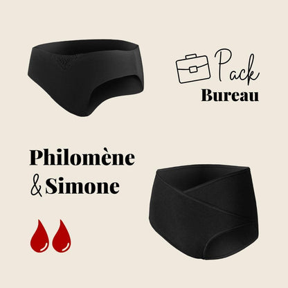 Pack menstruel Bureau-Lingerie-Elia Lingerie