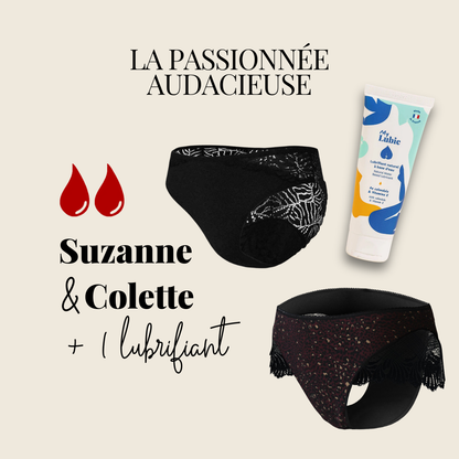 Pack La passionnée Audacieuse-Lingerie-Elia Lingerie
