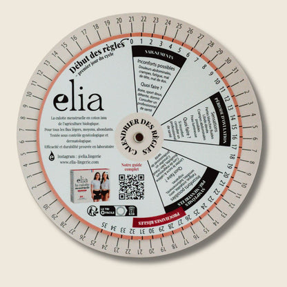 Roue de cycle (grossesse et règles)-Elia Lingerie