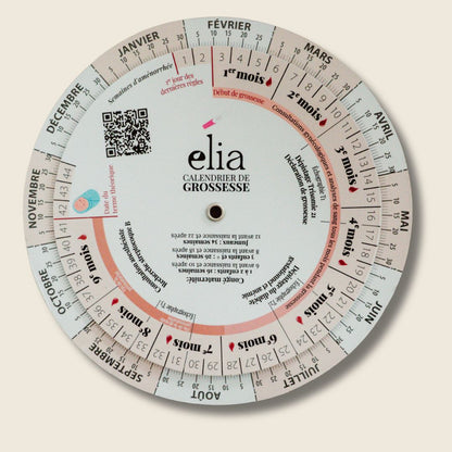Roue de cycle (grossesse et règles)-Elia Lingerie