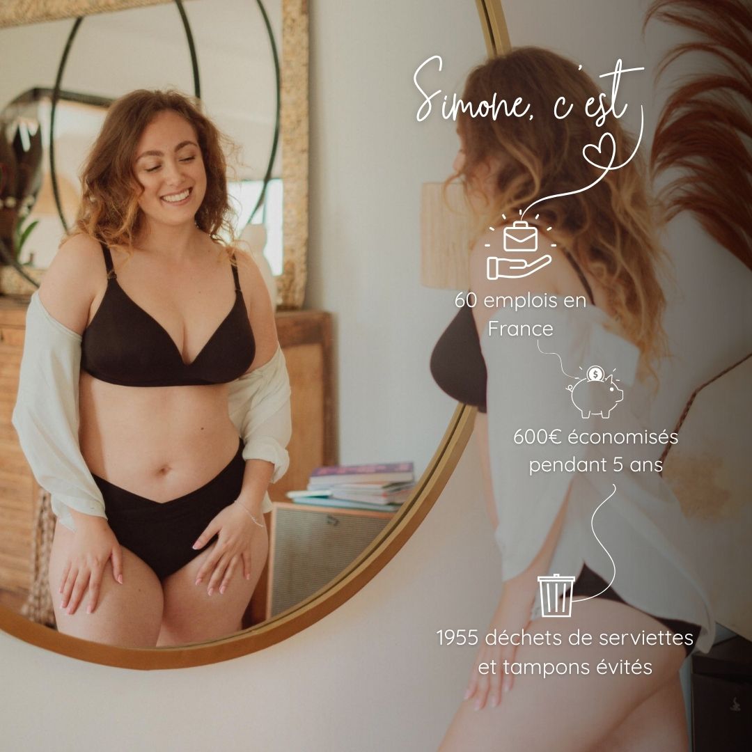 Culotte taille haute Simone-Lingerie-Elia Lingerie