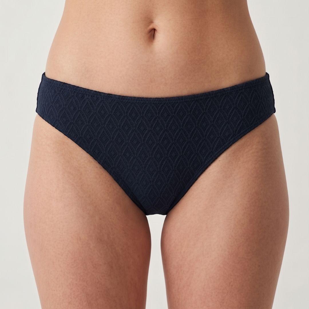 Bas de maillot menstruel Noir Alizée-Bain-Elia Lingerie
