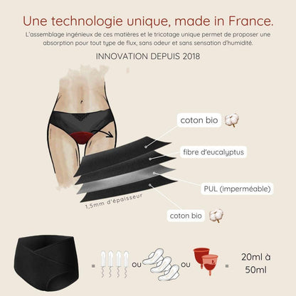 Culotte taille haute Simone-Lingerie-Elia Lingerie