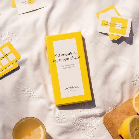 Set de cartes 90 questions qui rapprochent-Elia Lingerie