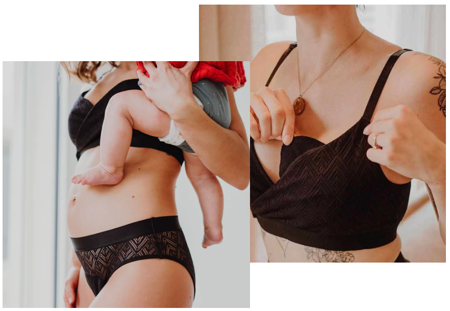 3 Pièces Culotte de Récupération Post-Partum Ajustable Culotte de Maternité  en Coton à Taille Haute sous-vêtements Post-Partum pour Femmes (Color 