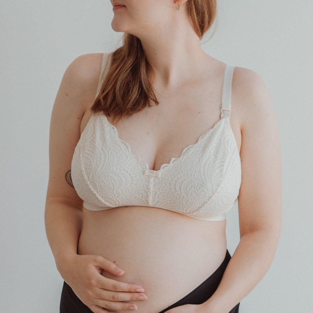 Soutien-Gorge allaitement Dentelle écru - Elia