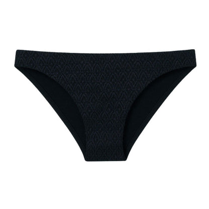 Bas de maillot menstruel Noir Alizée-Bain-Elia Lingerie