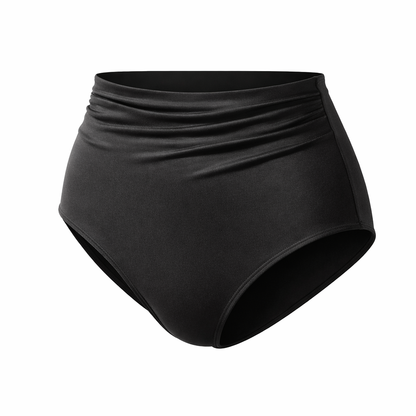 Bas de maillot de bain menstruel taille haute Calypso-Bain-Elia Lingerie