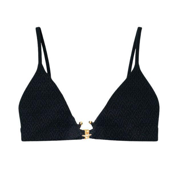 Haut de maillot Noir Alizée-Bain-Elia Lingerie