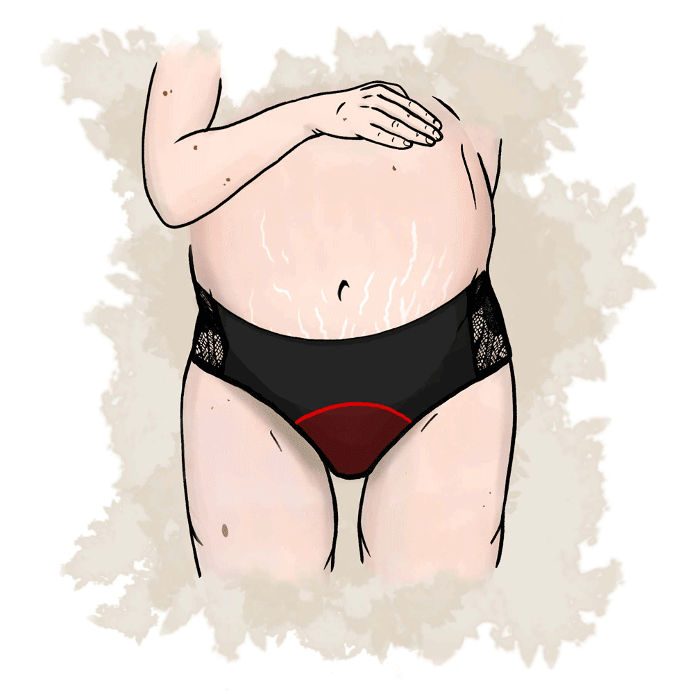 Culotte taille haute Rosalie-Lingerie-Elia Lingerie