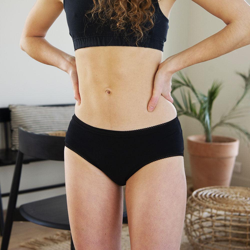 Culotte de règles x Harmonie Mutuelle & Yvon-Lingerie-Elia Lingerie