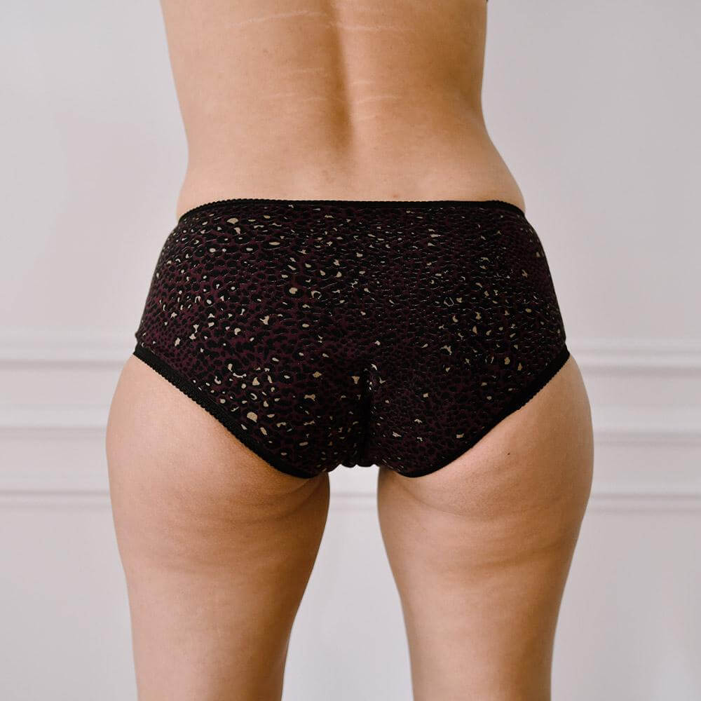 Shorty Sixtine Léopard-Lencería-Elia Lingerie